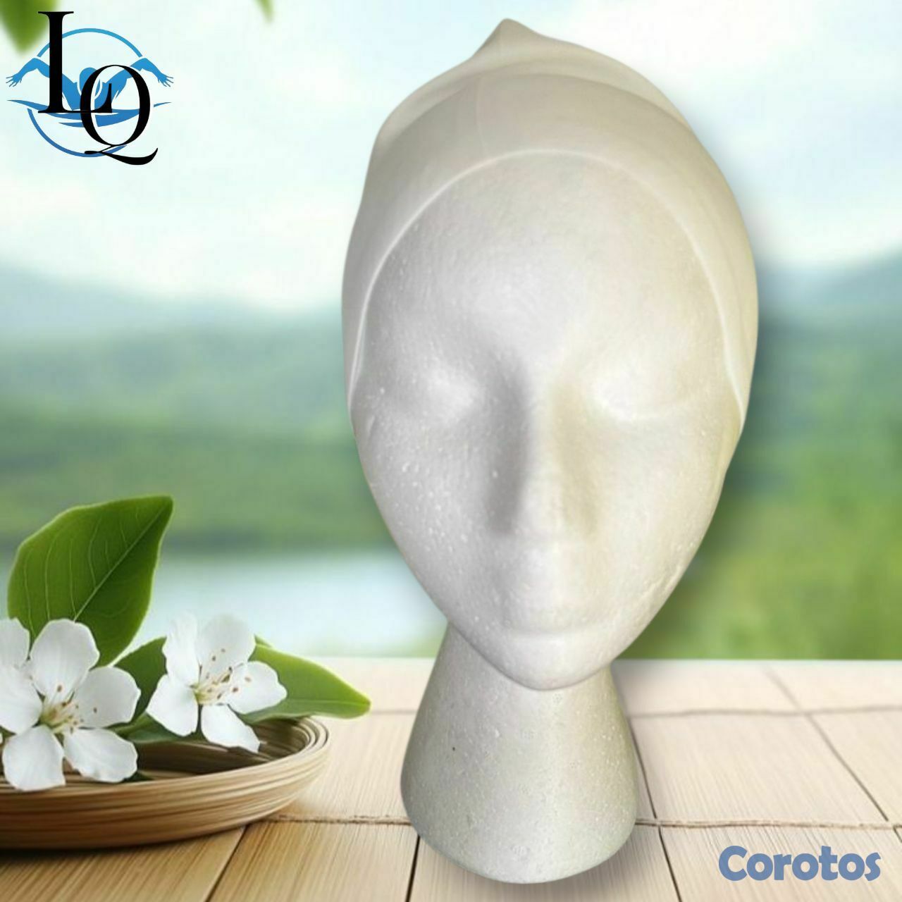 Artículos Deportivos - Gorro de natación para mujer con moño  1