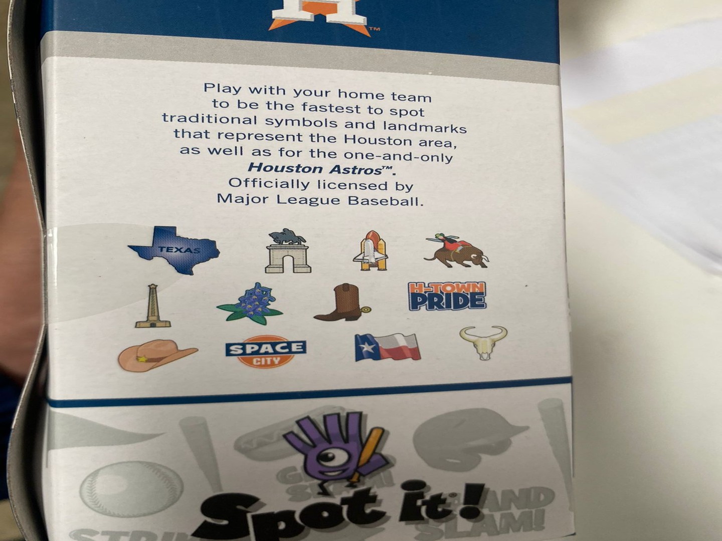 juguetes - Spot it de los Astros de Houston! 1