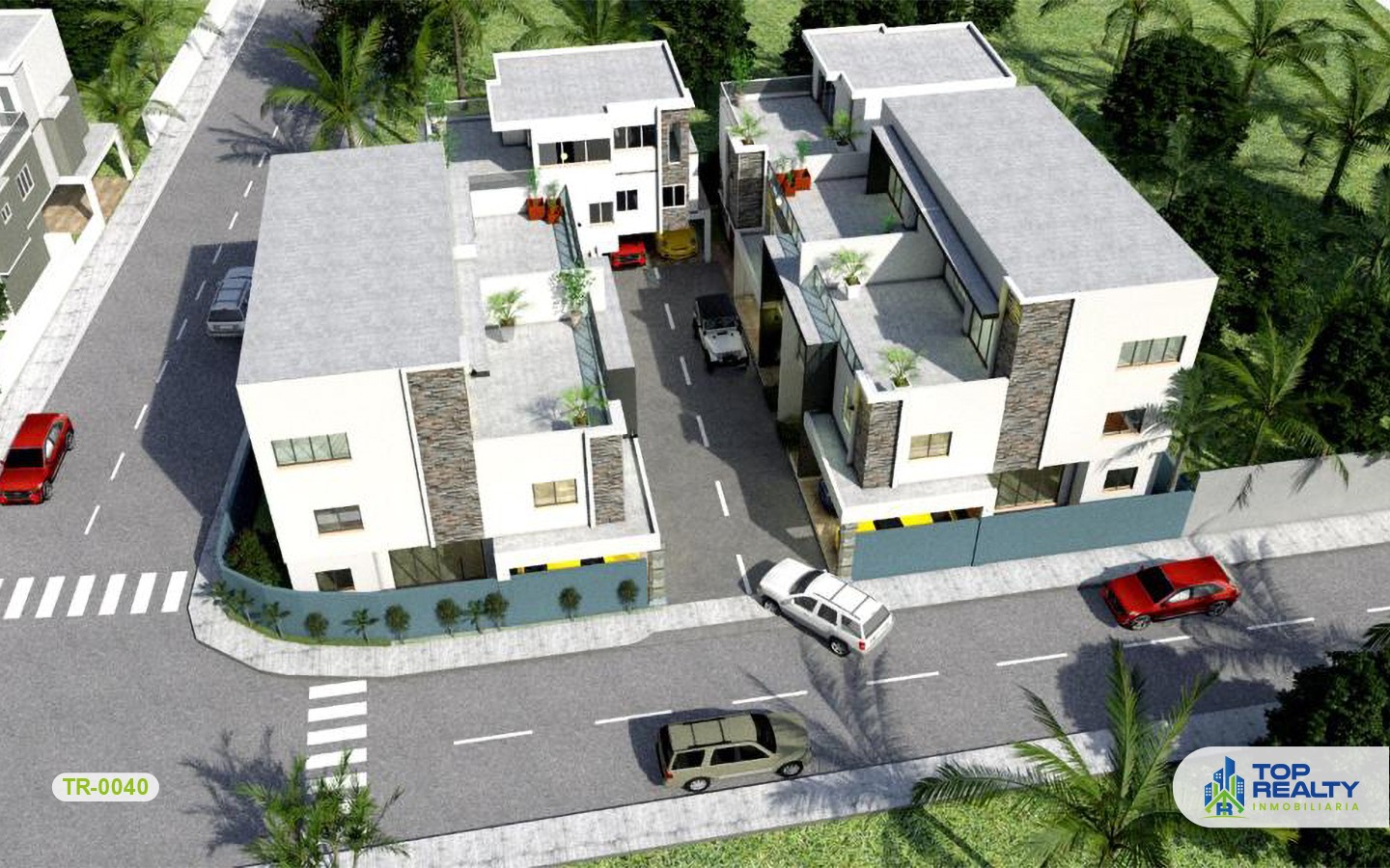 apartamentos - TR-0040: ¡Proyecto único! Casas en tres niveles con distribución excelente. 1