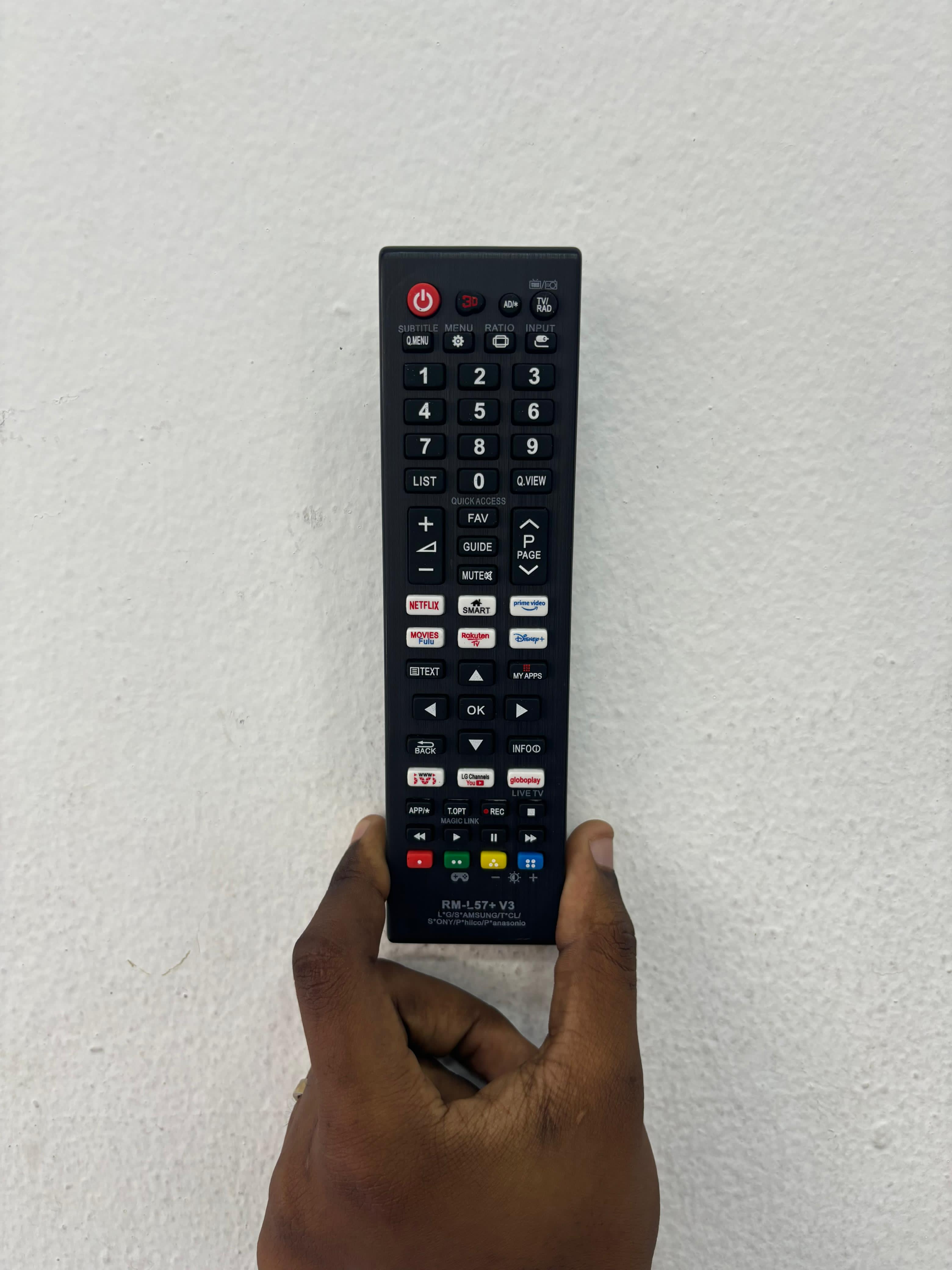 tv - CONTROL UNIVERSAL RM-157 V3 IDEAL PARA TV LG SAMSU 1