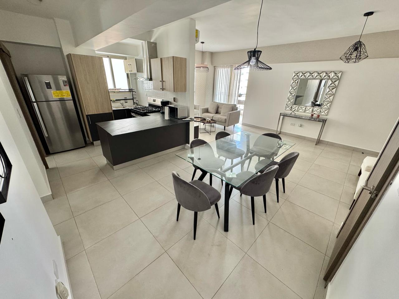 apartamentos - Apartamento en Alquiler Amueblado NACO 6
