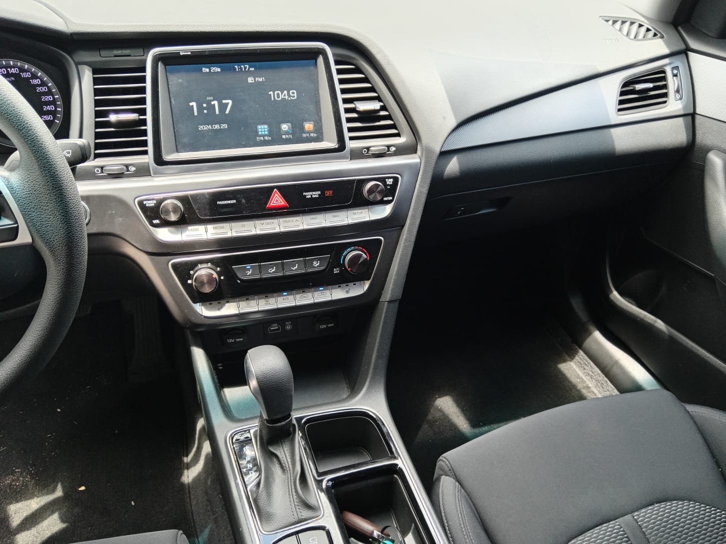 carros - HYUNDAI SONATA NEW RISE 2019 NEGRO GASOLINA 5