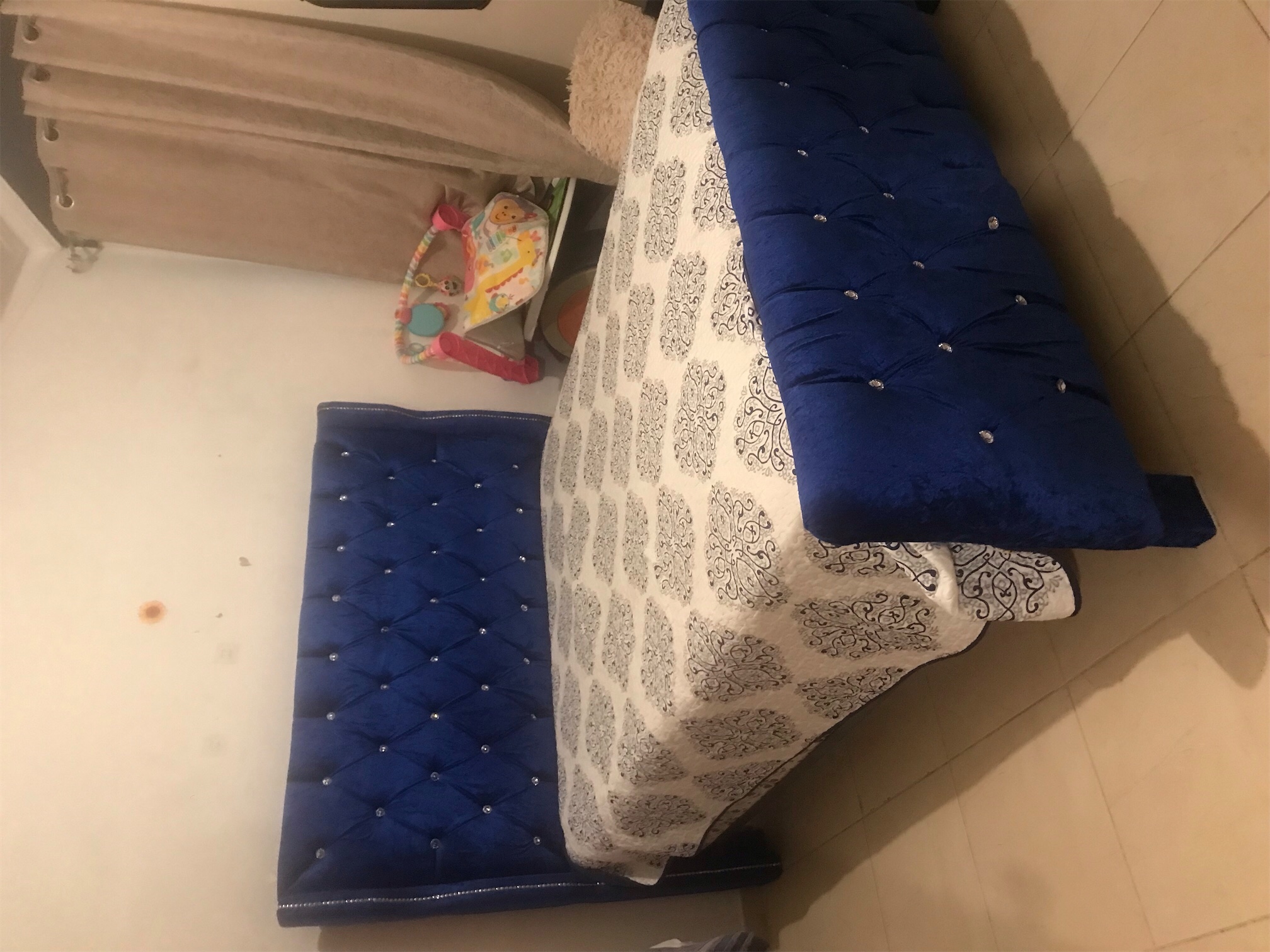 muebles y colchones - Juego de espalda más colchones  