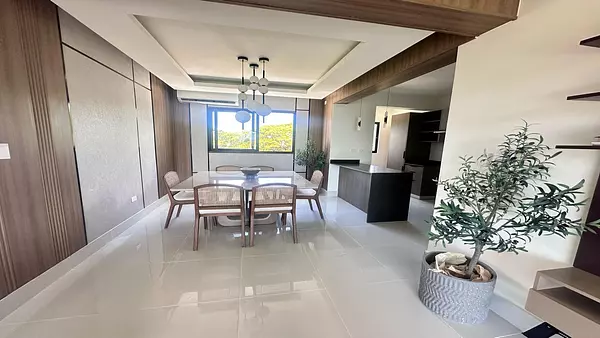 apartamentos - Apartamento de Venta-Torre con Piscina, en la Entrada de Santiago. 5