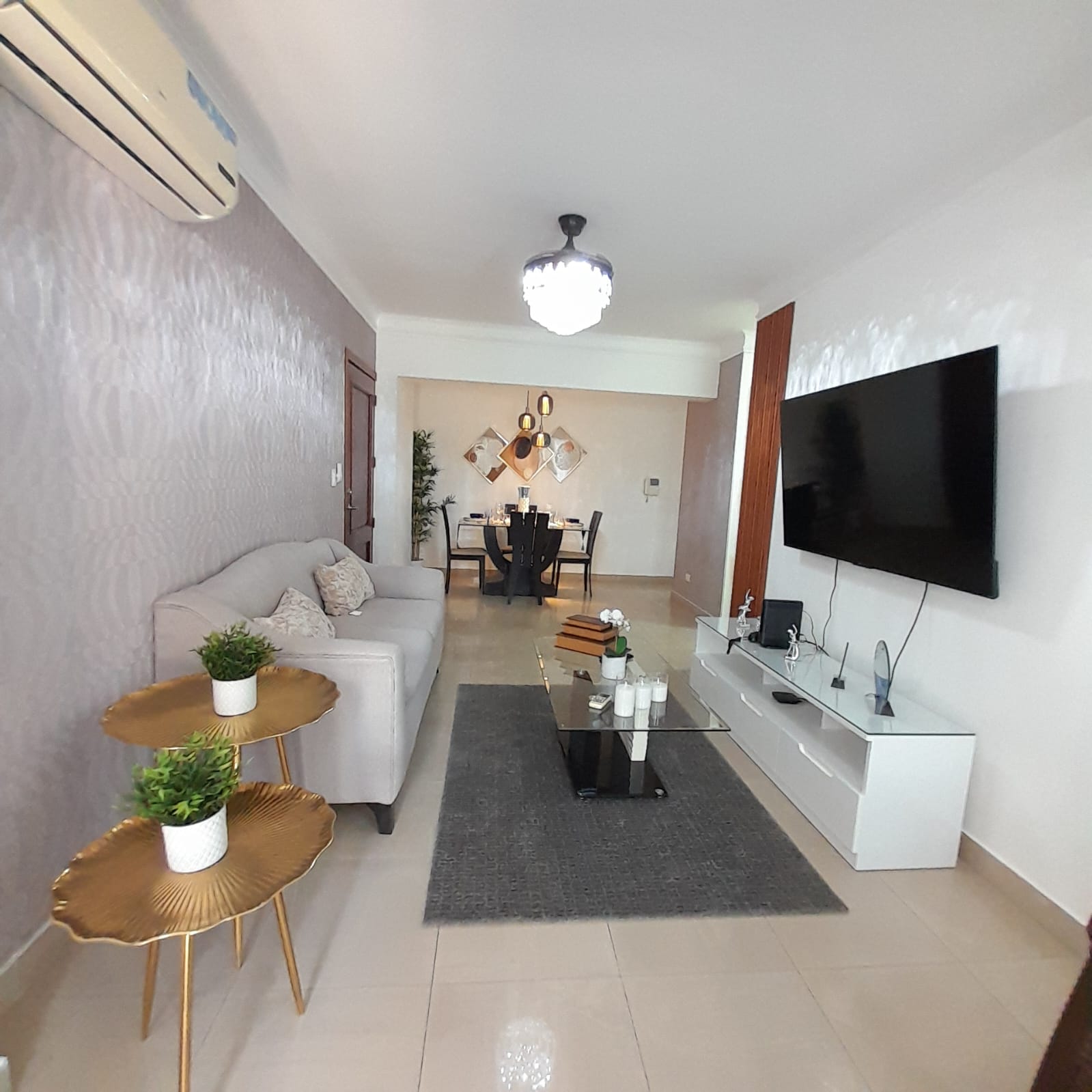 apartamentos - Se Alquila Apartamento Amueblado en Bella Vista 0