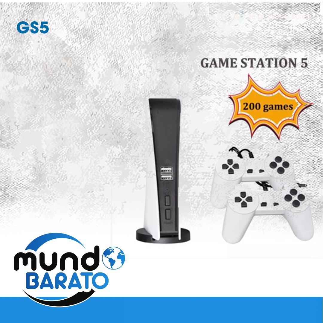 consolas y videojuegos - GS5 Consola de videojuegos con cable USB con 200 juegos clásicos RETRO nintendo