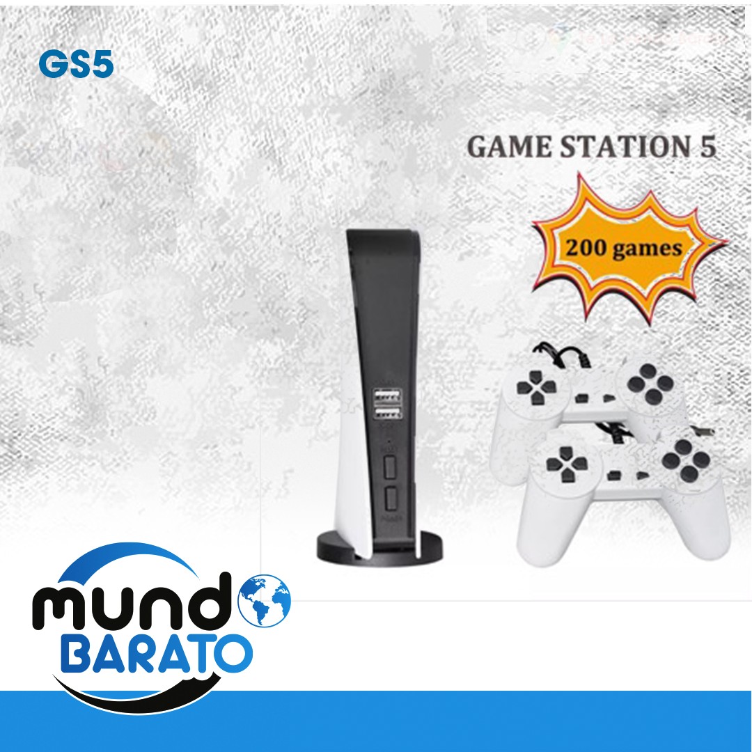 consolas y videojuegos - GS5 Consola de videojuegos con cable USB con 200 juegos clásicos RETRO nintendo 0