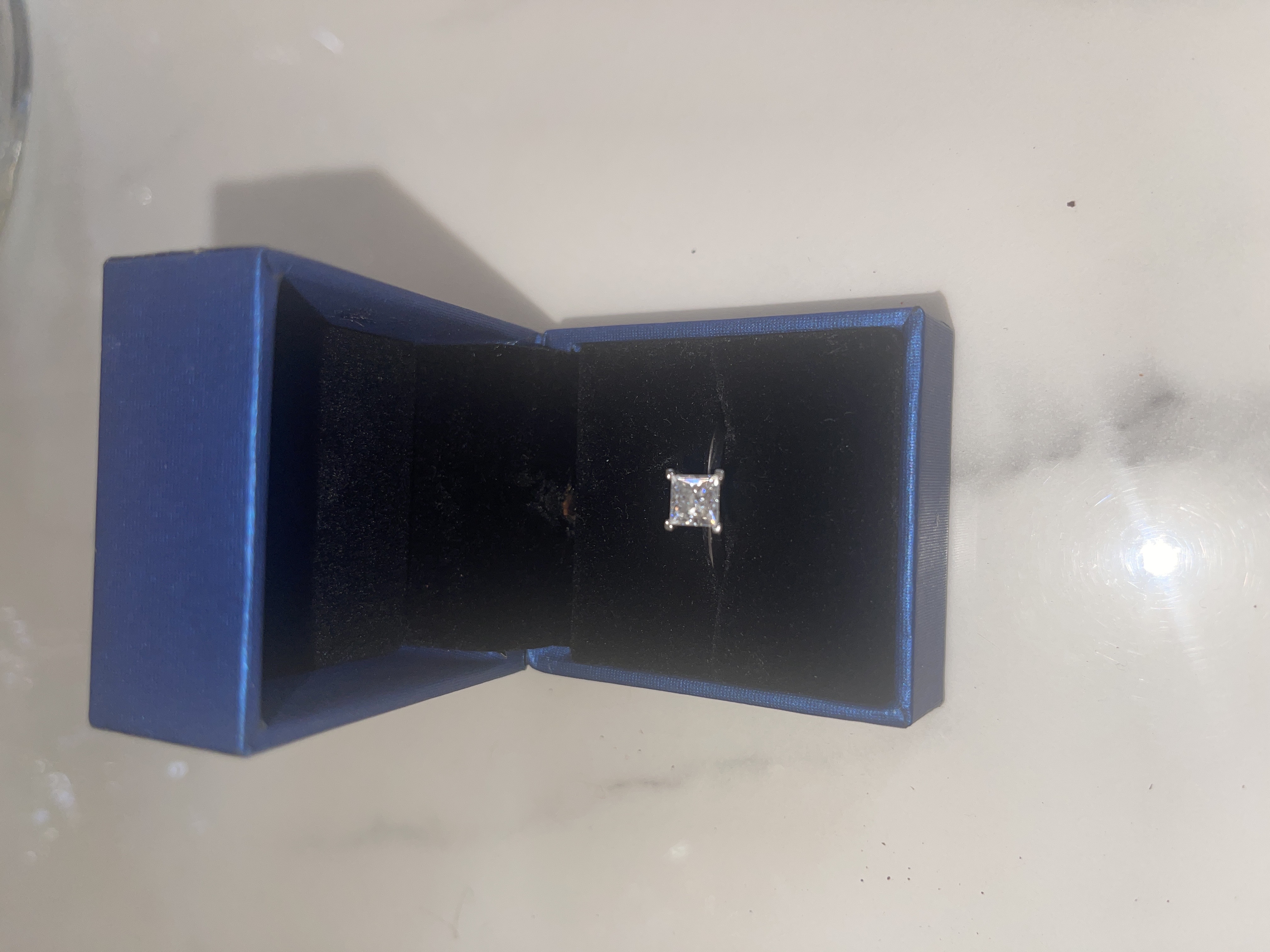 joyas, relojes y accesorios - Anillo de compromiso con diamante