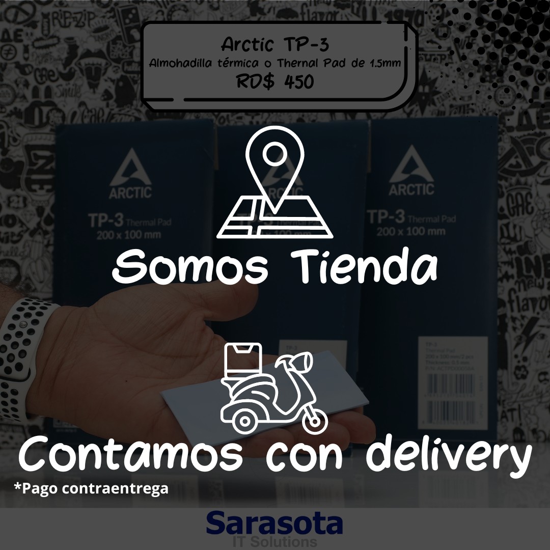 computadoras y laptops - Thermal Pad Arctic TP-3 de 1.5mm en 450 1