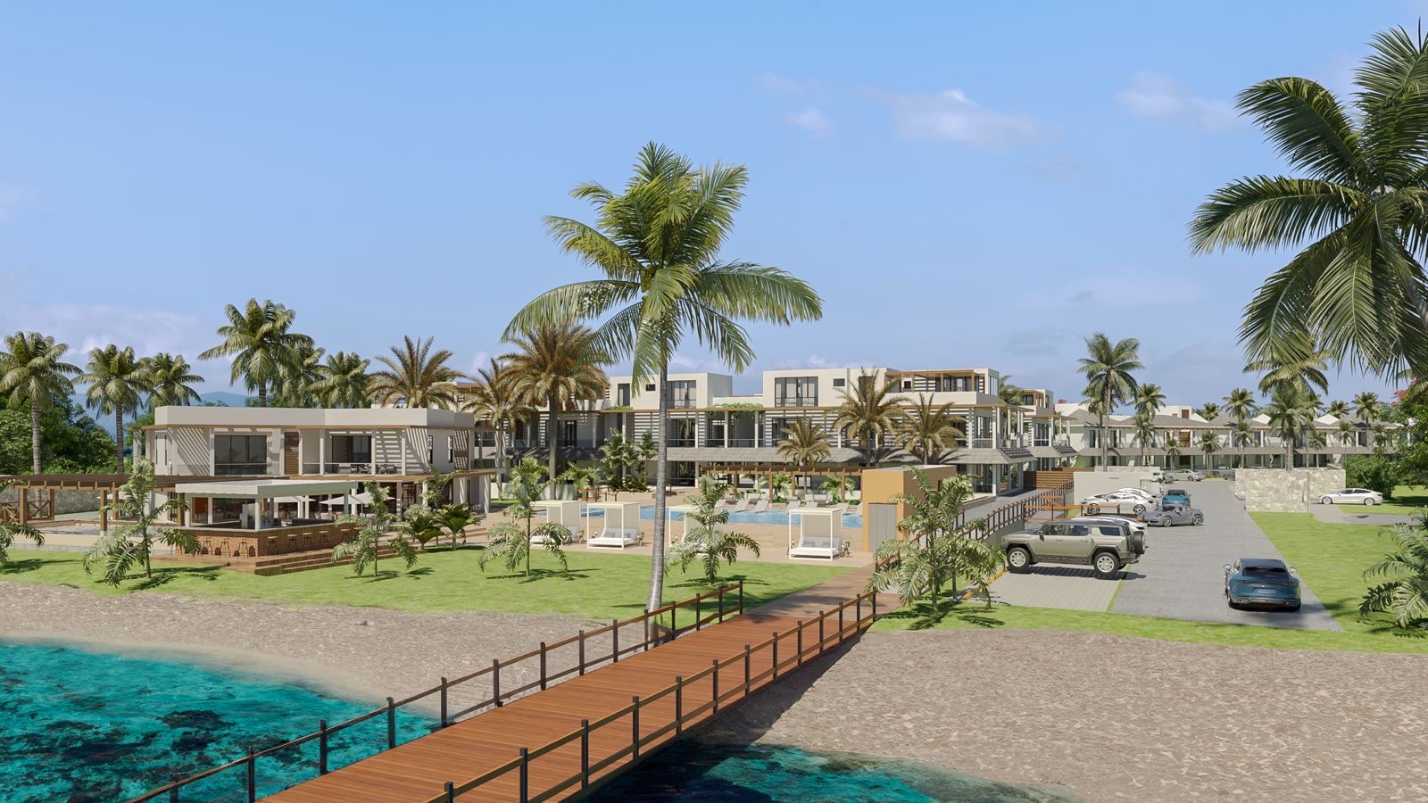 apartamentos - Apartamento en primera línea de playa en Palmar de Ocoa 2