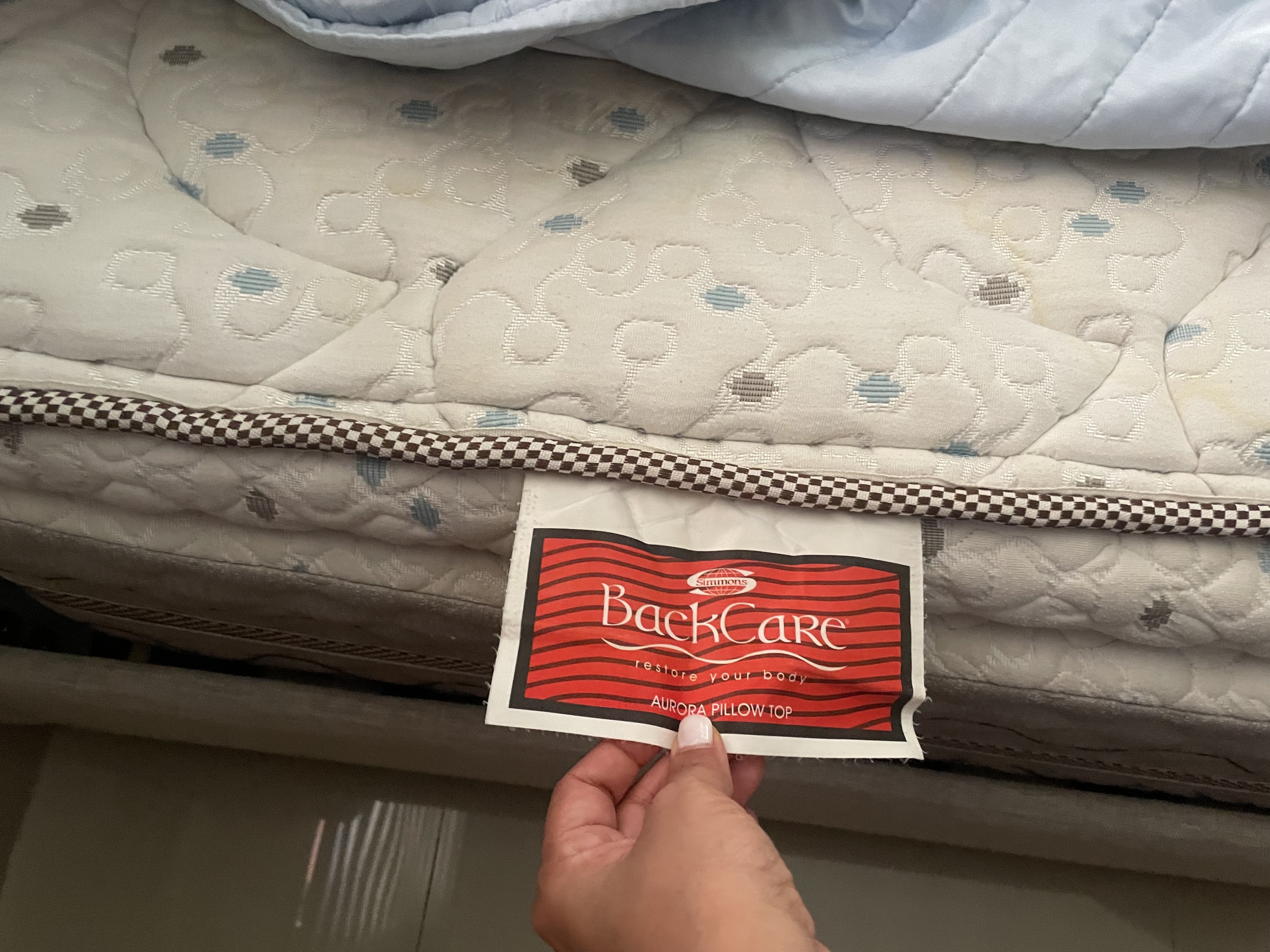 muebles - Colchon simmons aurora backcare 1