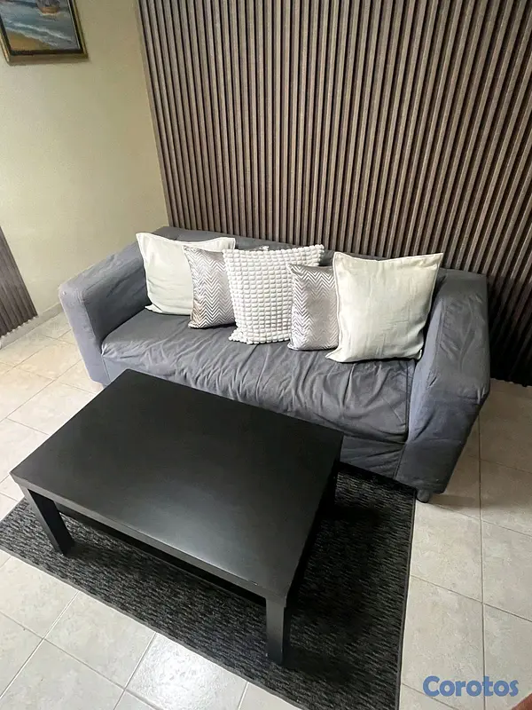 muebles y colchones - Sofá + mesa de centro en excelente estado 2