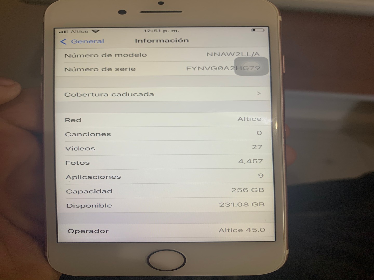 celulares y tabletas - Iphone 7 (256gb)