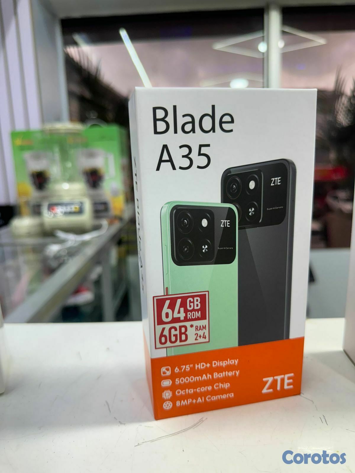 celulares y tabletas - SMARTPHONE ZTE BLADE A35 64GB - JACOBO SOLAR