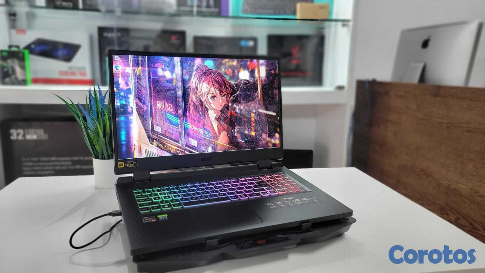 computadoras y laptops - Laptop GAMING ACER NITRO 17 RYZEN 7 + 3060 17 PLG 1
