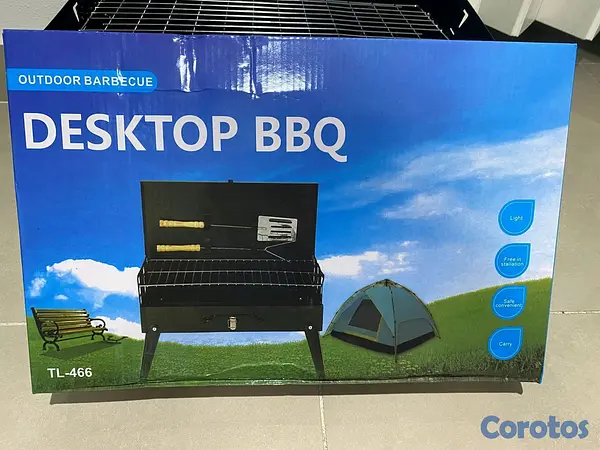 cocina - Barbacoa de Mesa Portátil! Ideal para Camping y Balcones - TL-466
 2