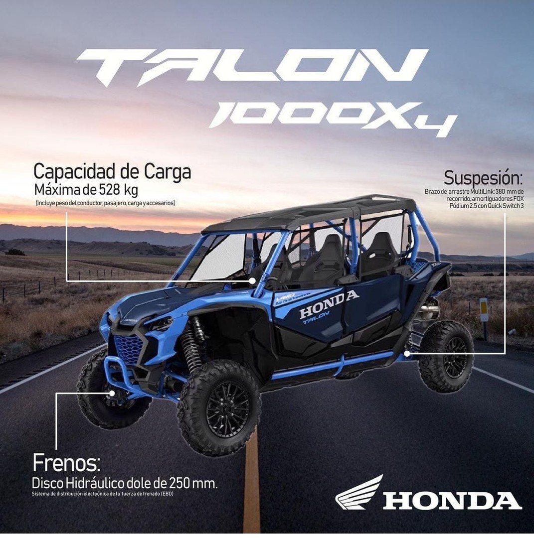 vehiculos recreativos - HONDA TALÓN 10004X 1