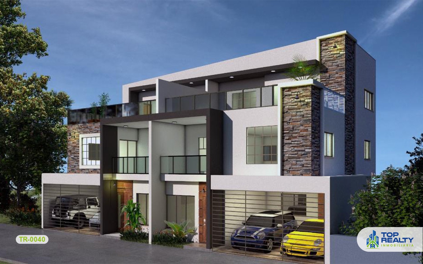apartamentos - TR-0040: ¡Proyecto único! Casas en tres niveles con distribución excelente. 2