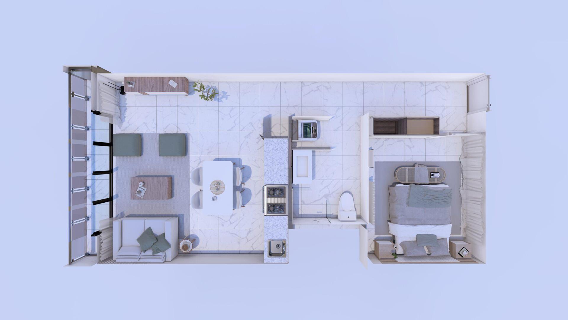 apartamentos - Vendo apartamentos con diseño moderno en Punta Cana 2