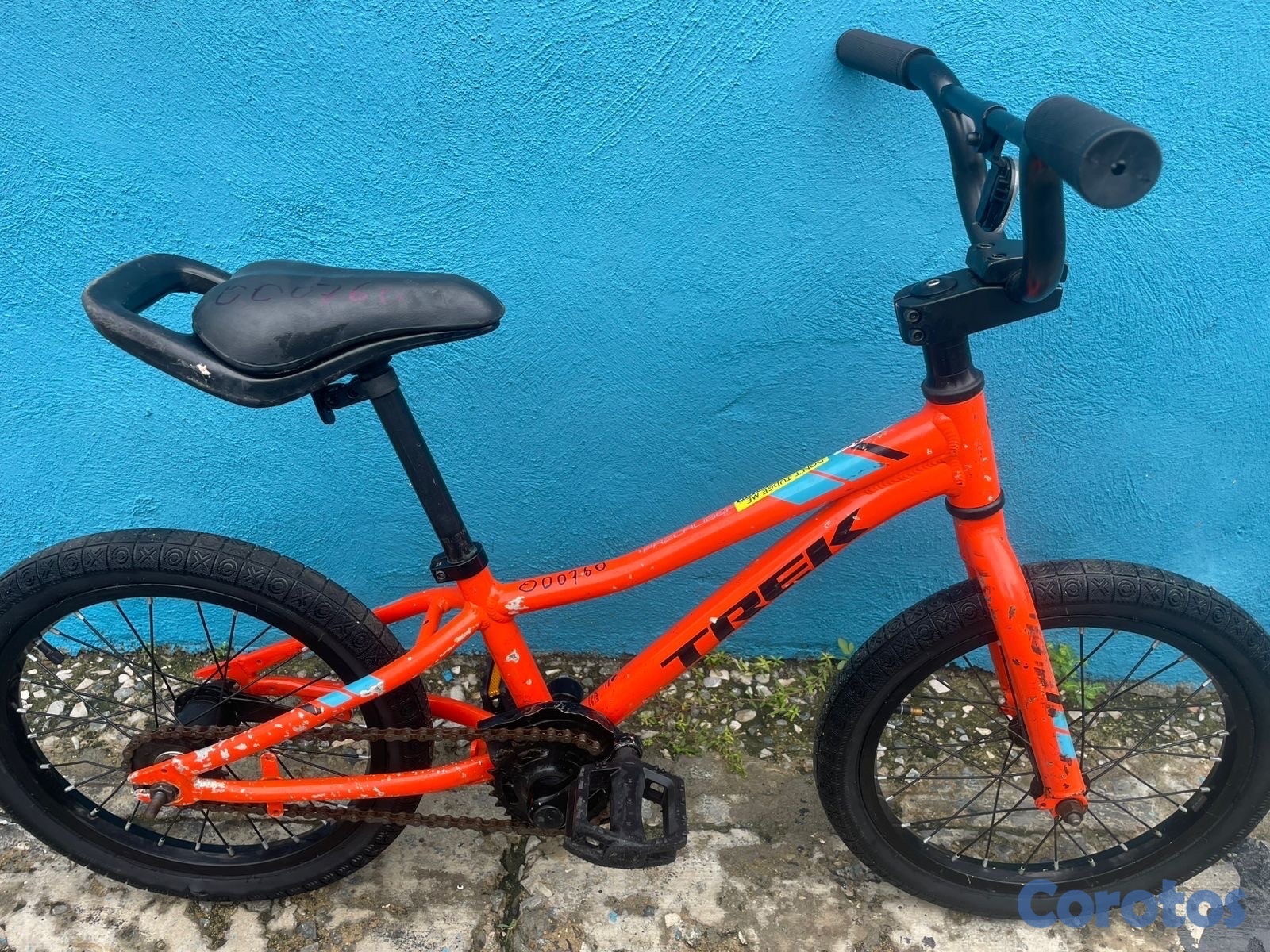 bicicletas y accesorios - Bicicleta americana aro 16 marca trek aluminio  1