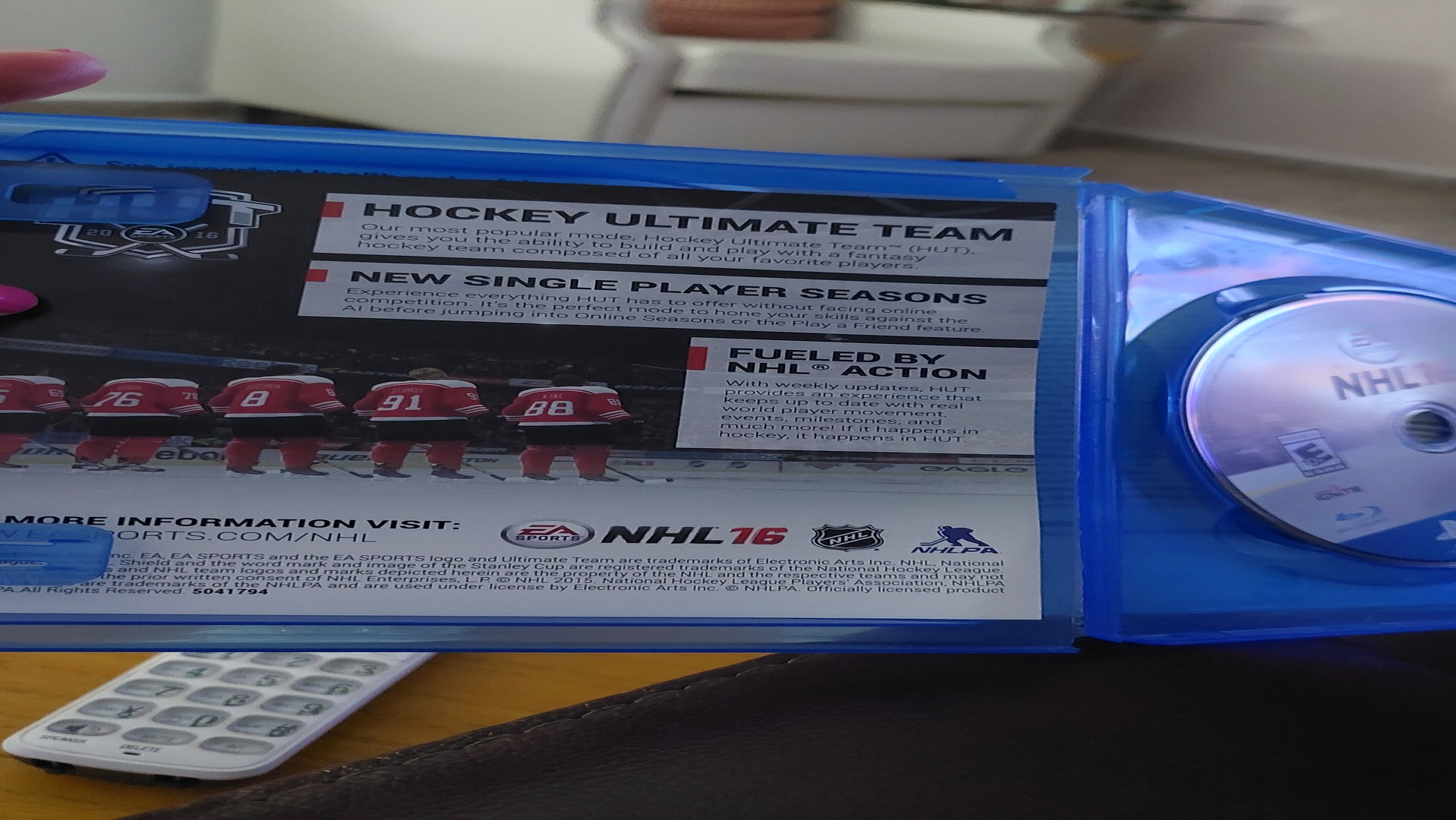 consolas y videojuegos - Juego PSP4 - NHL'16 1