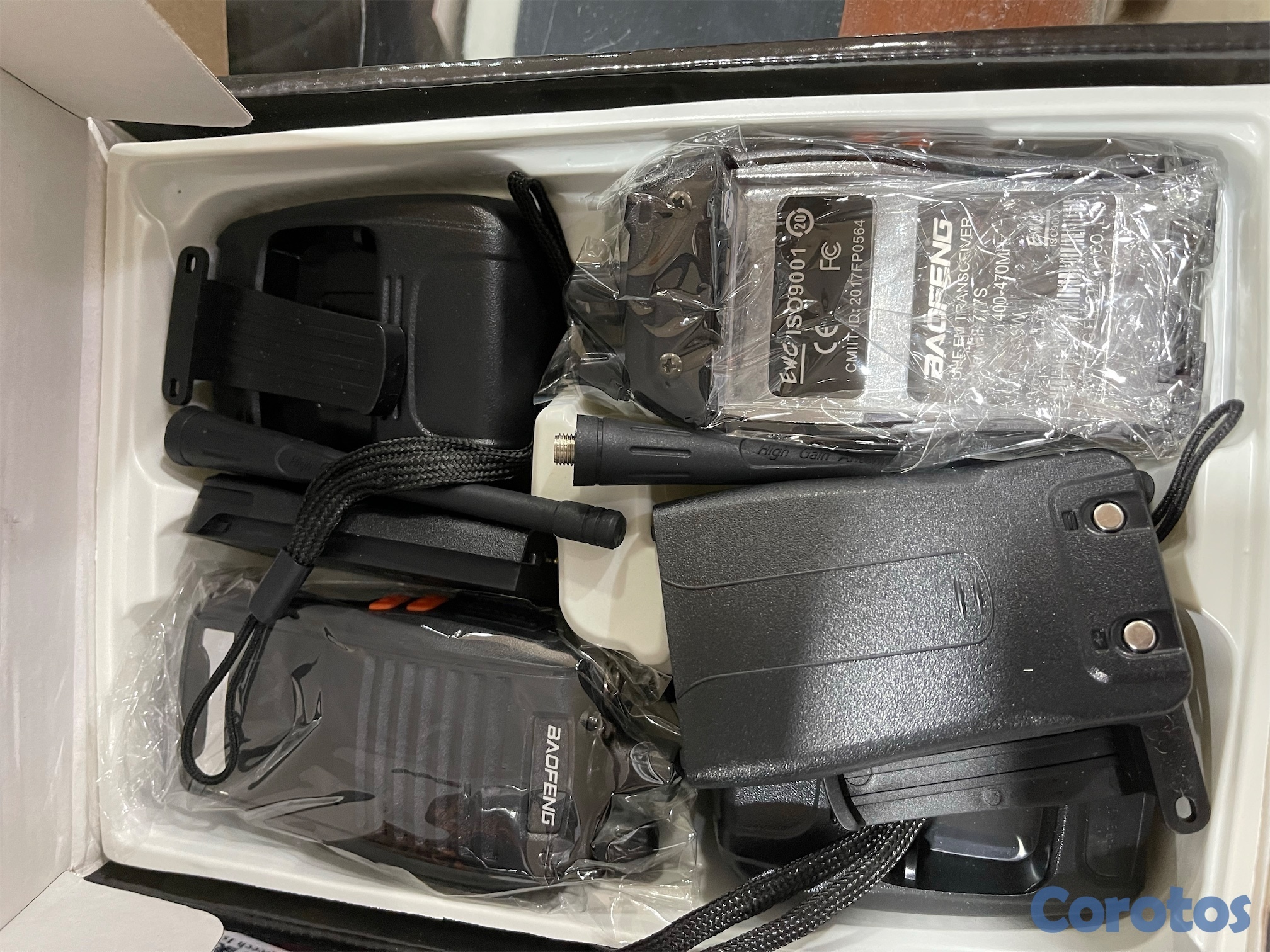 otros electronicos - Radio comunicación Baofeng. Doble. Walkie-talkie. 2