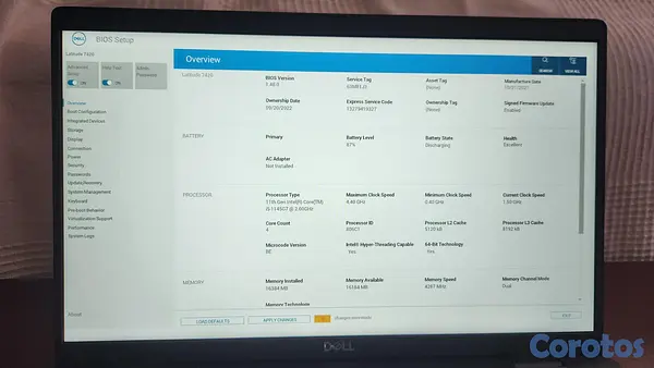 computadoras y laptops - Dell Latitude 7420 i5-11va 16GB 256GB - Excelente 4