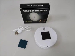 accesorios para electronica - Lámpara foco recargable LED sensor de movimiento de cuerpo LUZ 1