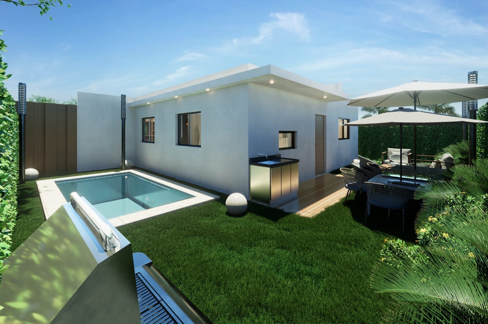 casas vacacionales y villas - Villas independientes en Punta Cana 2