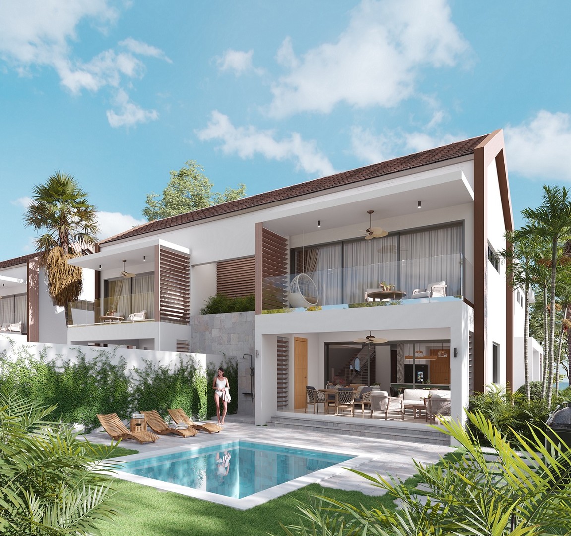 apartamentos - Villas en Cocotal Punta cana de 3 habitaciones en construccion  5
