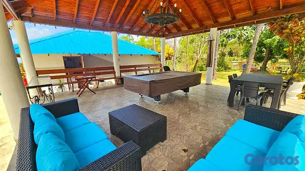 casas vacacionales y villas - Villa en jarabacoa en Venta amueblada con vista al 3