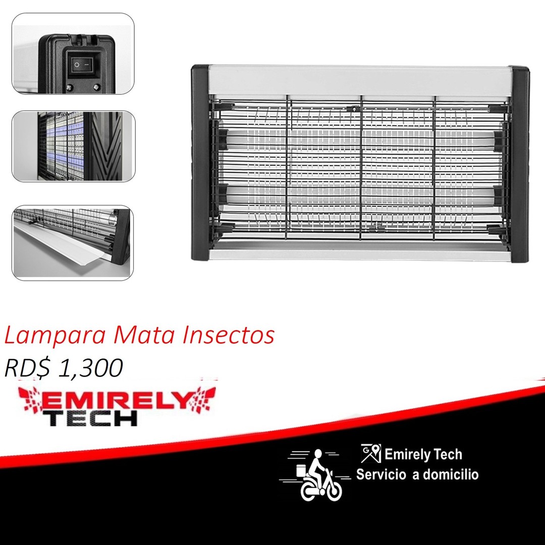 otros electronicos - Lampara mata mosquitos, moscas,  insecto luz ultravioleta