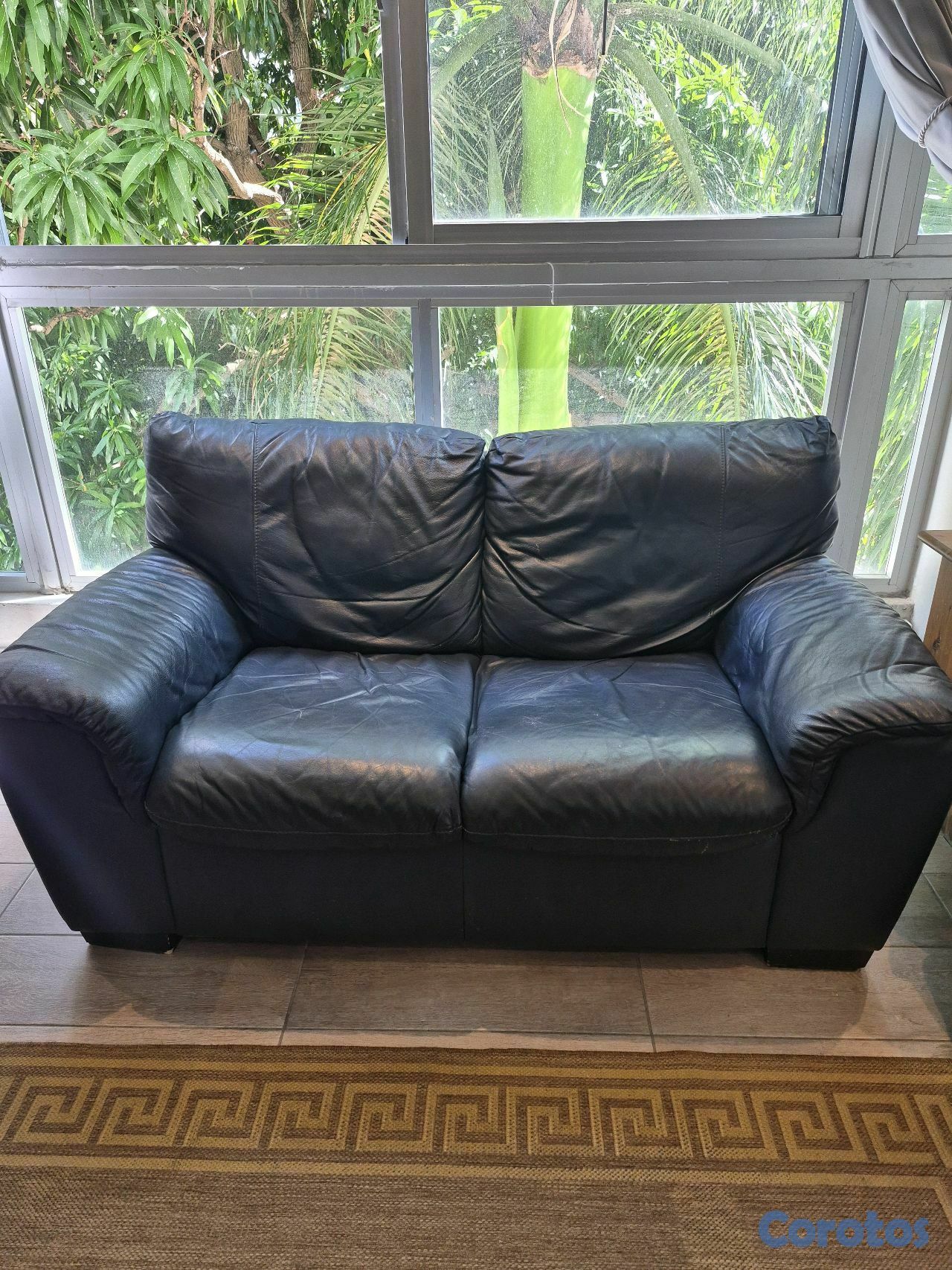 muebles y colchones - Dos sofás Natuzzi en piel, excelentes precios 1