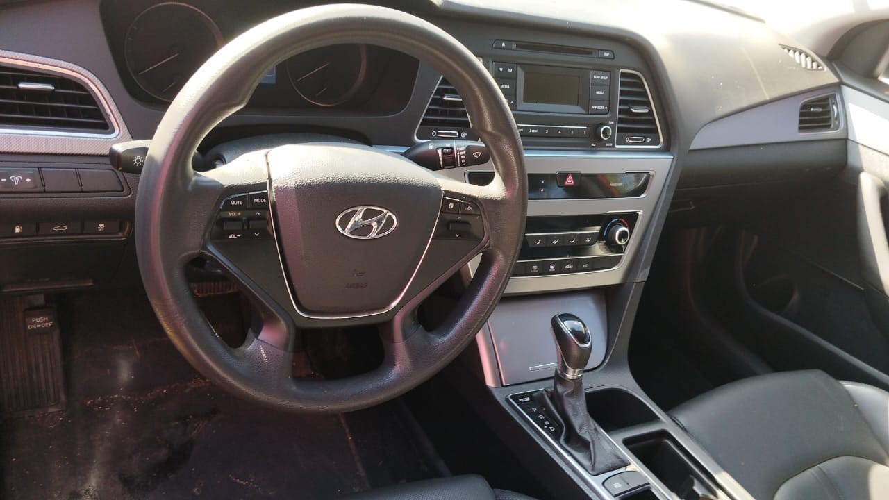 carros - HYUNDAI SONATA NEW RISE 2018 NARANJA  2
