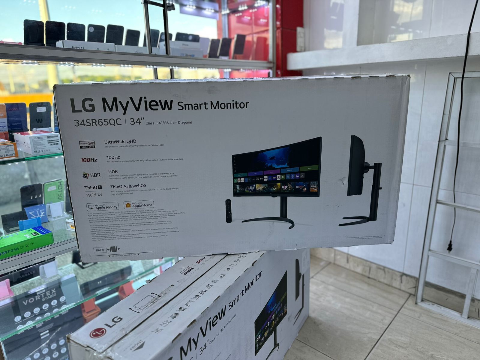 otros electronicos - LG 34" Curved Ultrawide™ WQHD (3440 x 1440) Monito