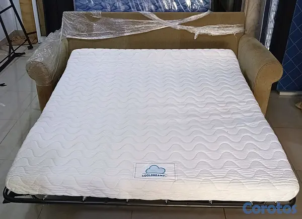 muebles y colchones - sofá cama importado Queen  2
