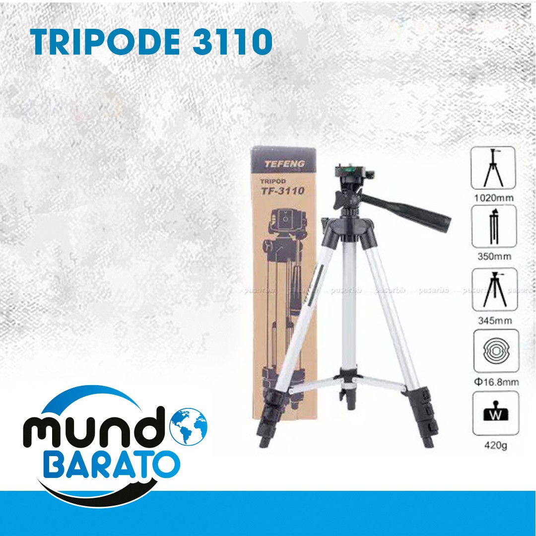 camaras y audio - Tripodes Para Camaras Y Celular TriPod 3110 Tripode