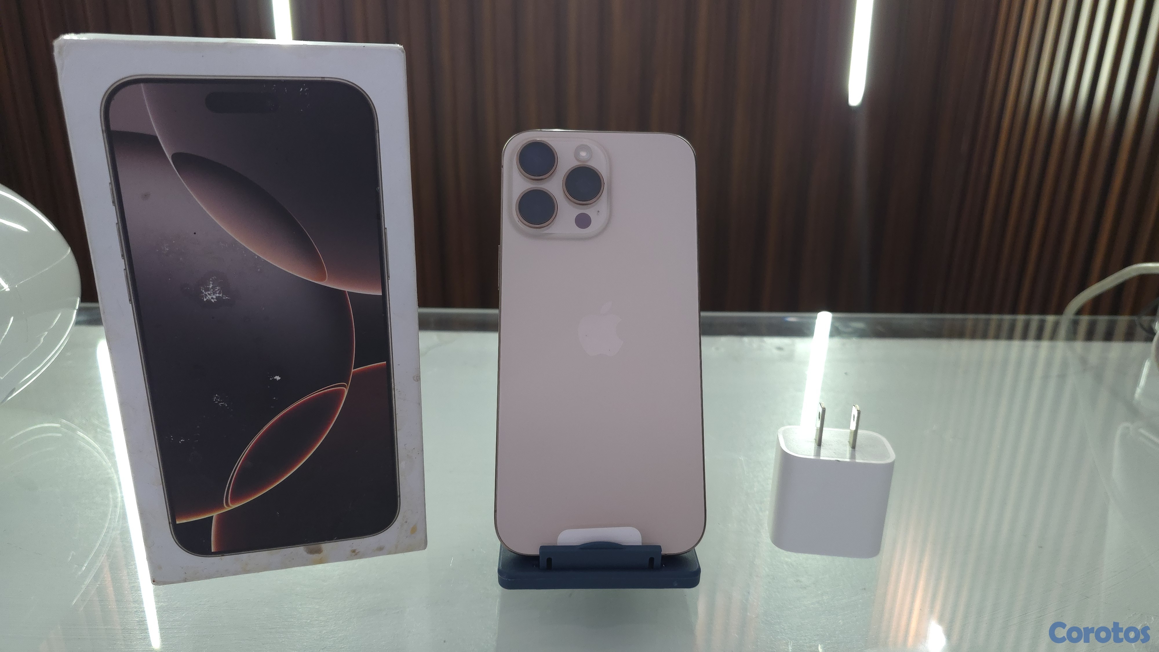 celulares y tabletas - iPhone 16 Pro Max 256GB Desert Desbloqueado Clean 1