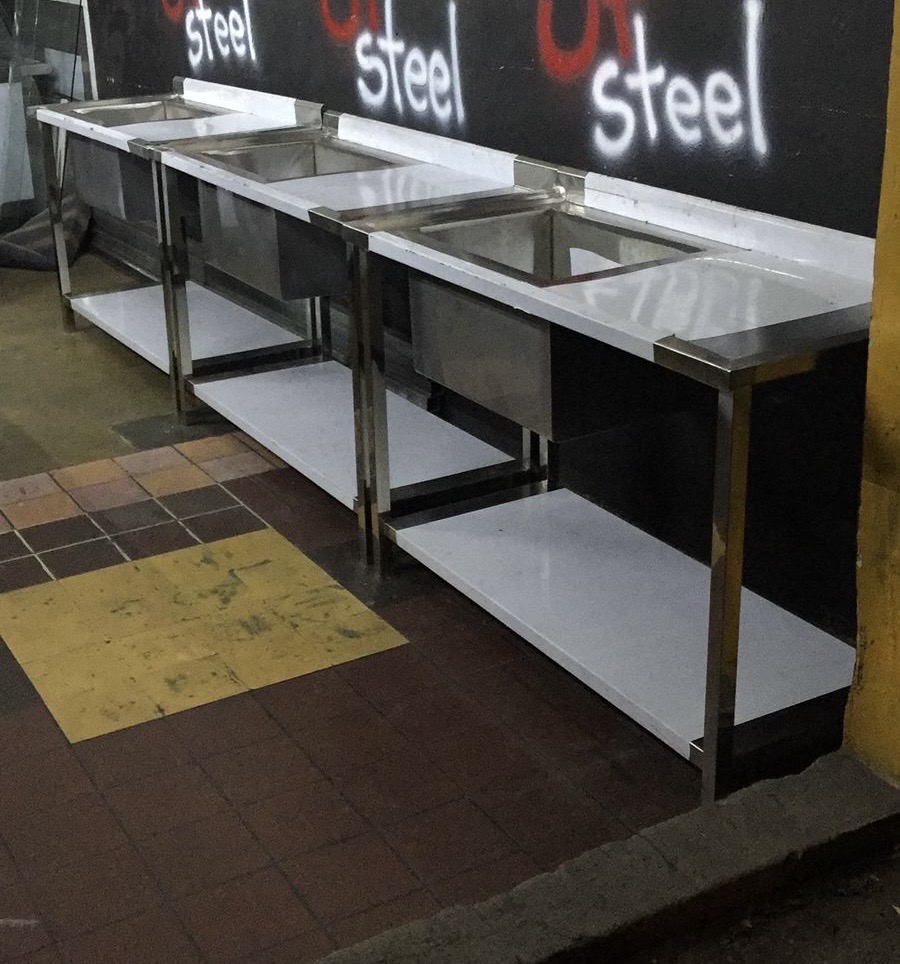 construccion e industrial - fregaderos industriales en acero inoxidable, somos fábrica.  8