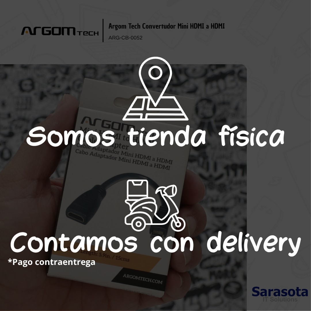 accesorios para electronica - Argom Tech Mini HDMI a HDMI hembra 3