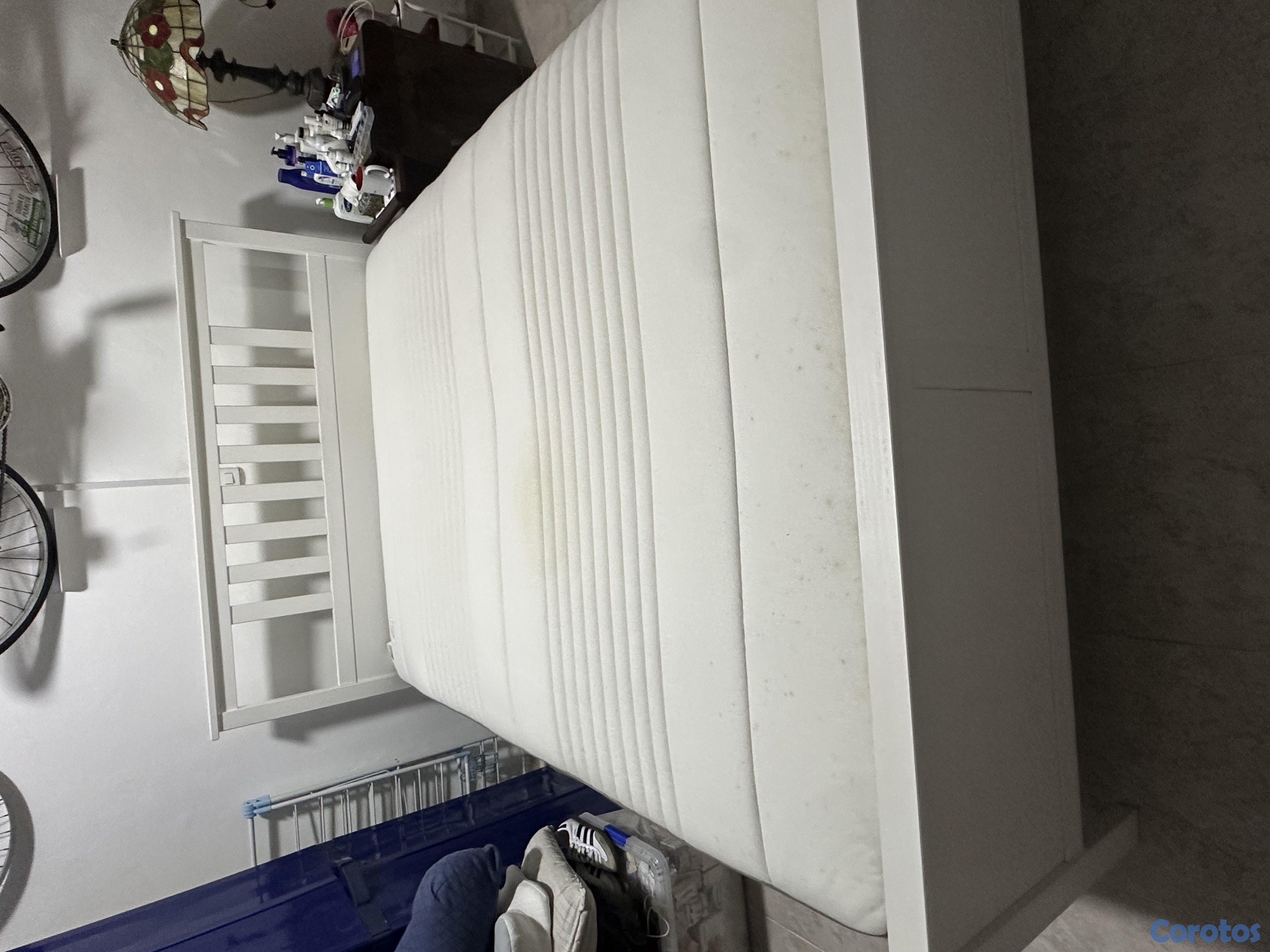 muebles y colchones - Vendo cama con su colchón de Ikea en buenas condiciones  4