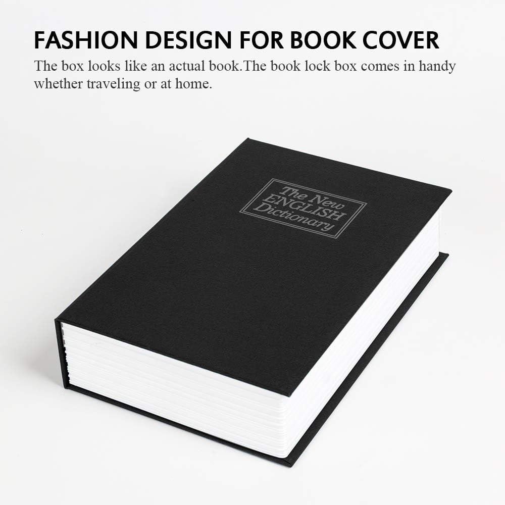 hobby y coleccion - Caja fuerte libro secreto con cerradura de llave, seguridad 3