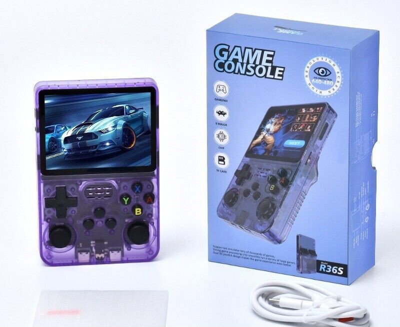 consolas y videojuegos - Consola Retro Portátil R36S – Game Box – 15+ Emuladores – Más de 15,000 Juegos. 3