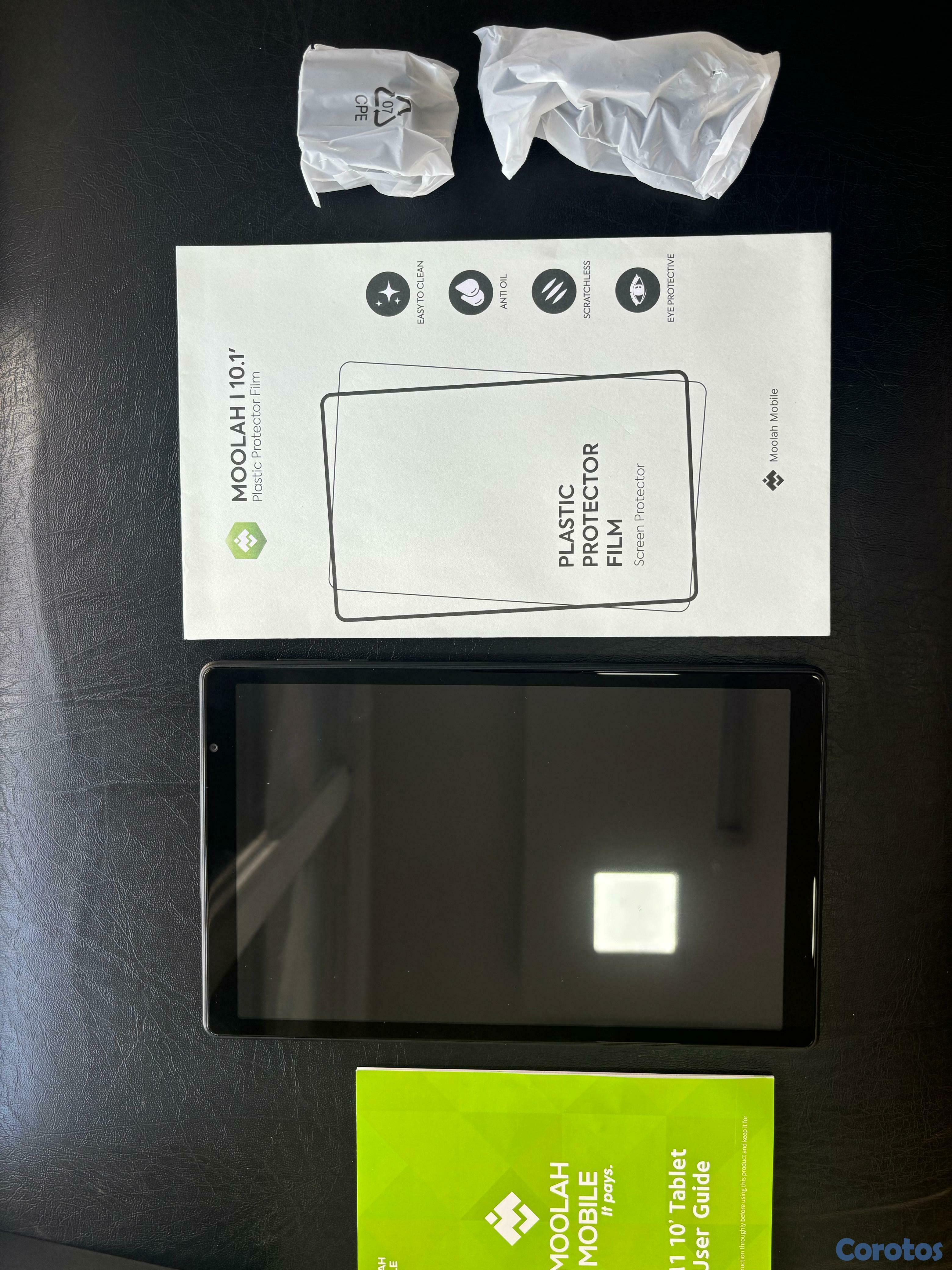 computadoras y laptops - Tablet Moolah 32gb 3gb de ram 10 pulgadas cargador 4