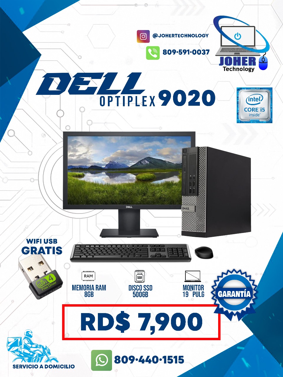 computadoras y laptops - PC DE ESCRITORIO COMPLETAS INTEL CORE I5 DE 4TA  0