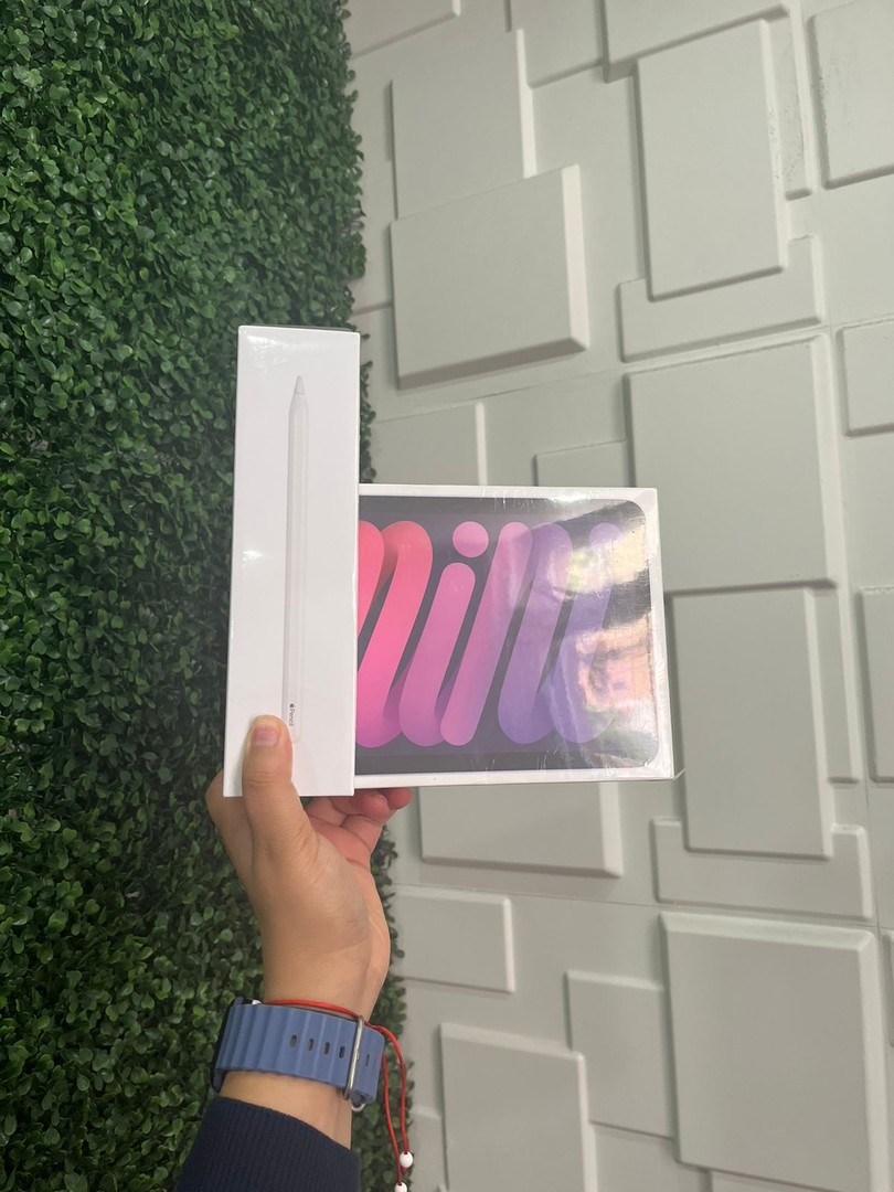 celulares y tabletas - iPad Mini 6th Generacion 64gb Wi-Fi + Apple Pencil 2da Generacion  1