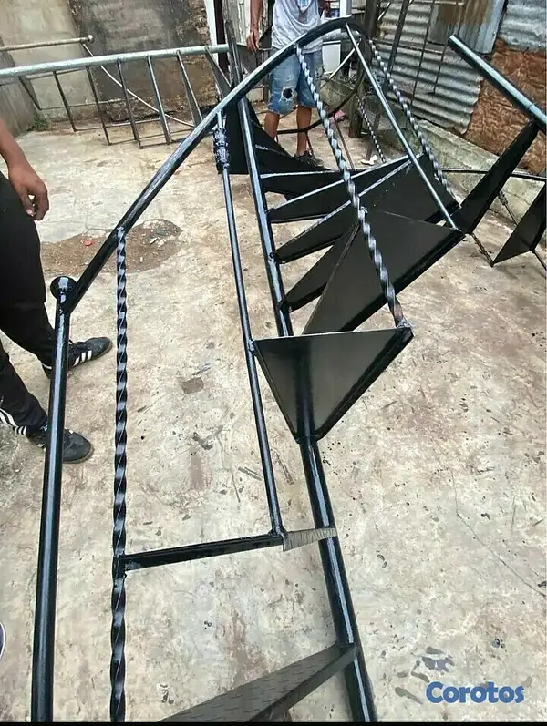 herramientas, jardines y exterior - Gran oferta de escalera nuevas somos fabricantes  4