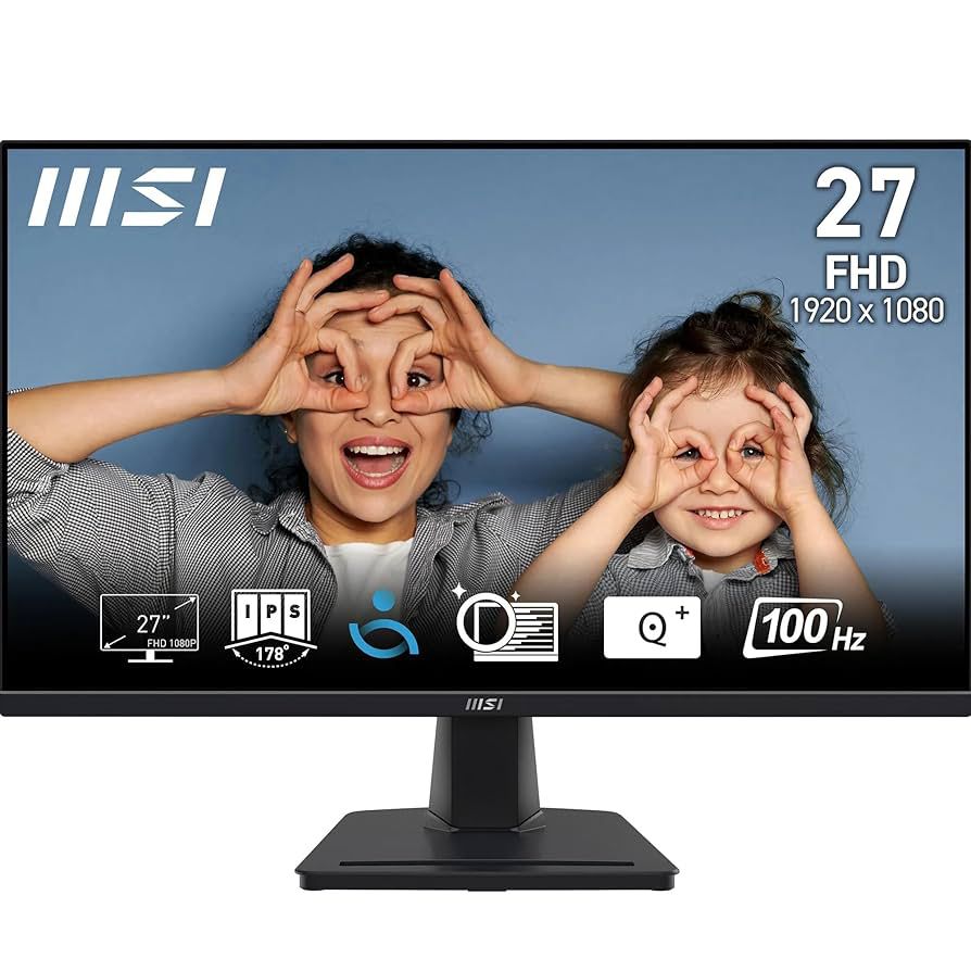 computadoras y laptops - Monitor MSI Pro MP275 27” IPS FHD 100Hz | Envío 