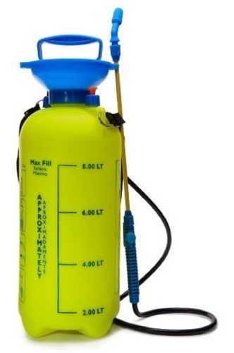 herramientas, jardines y exterior - TANQUE FUMIGADOR PULVERIZADOR A PRESION SPRAYER BOMBA 8 LITROS 0