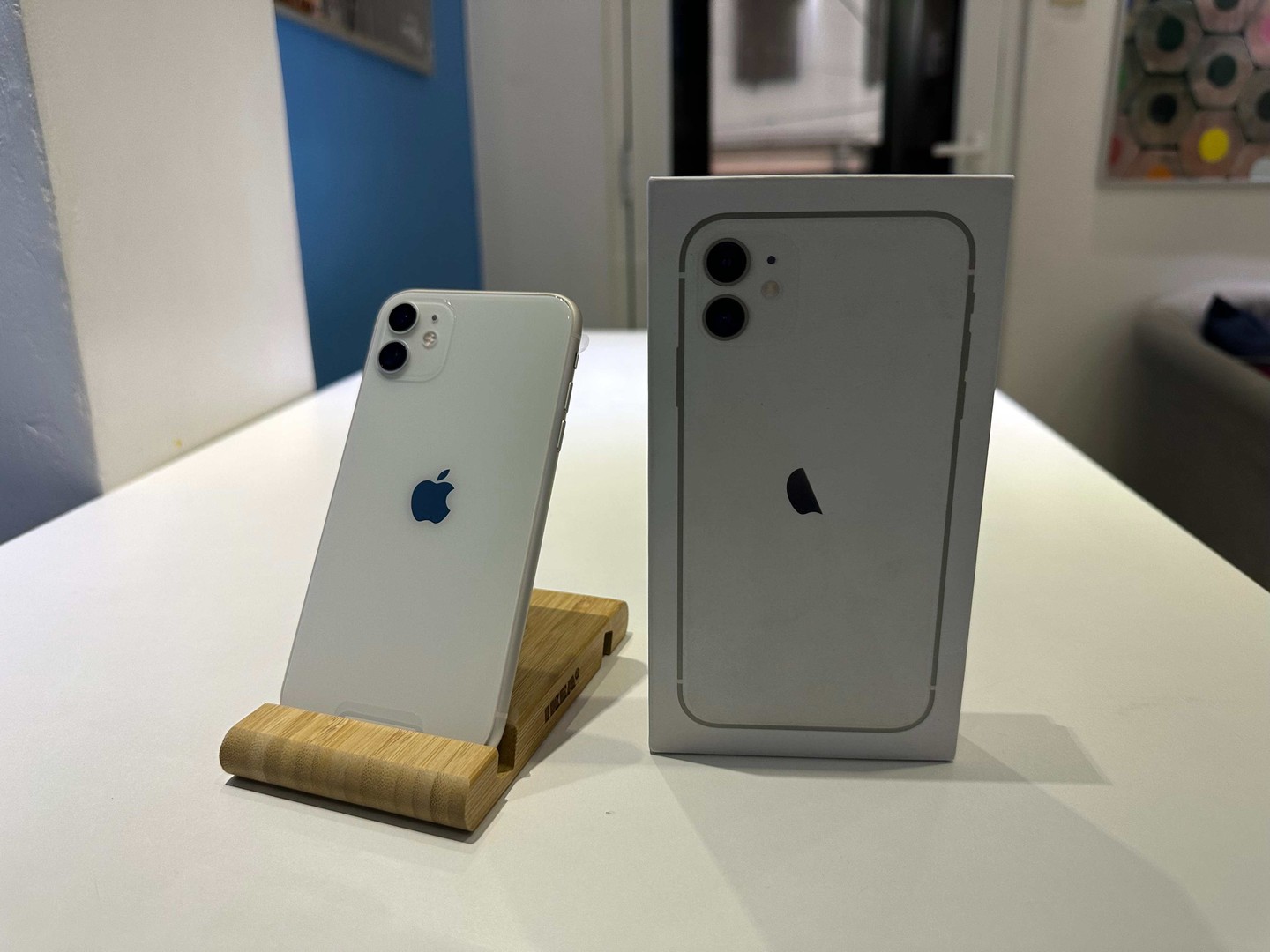 celulares y tabletas - Vendo iPhone 11 128GB B Nuevo en Caja, Desbloqueado, Clean RD$ 23,500 NEG